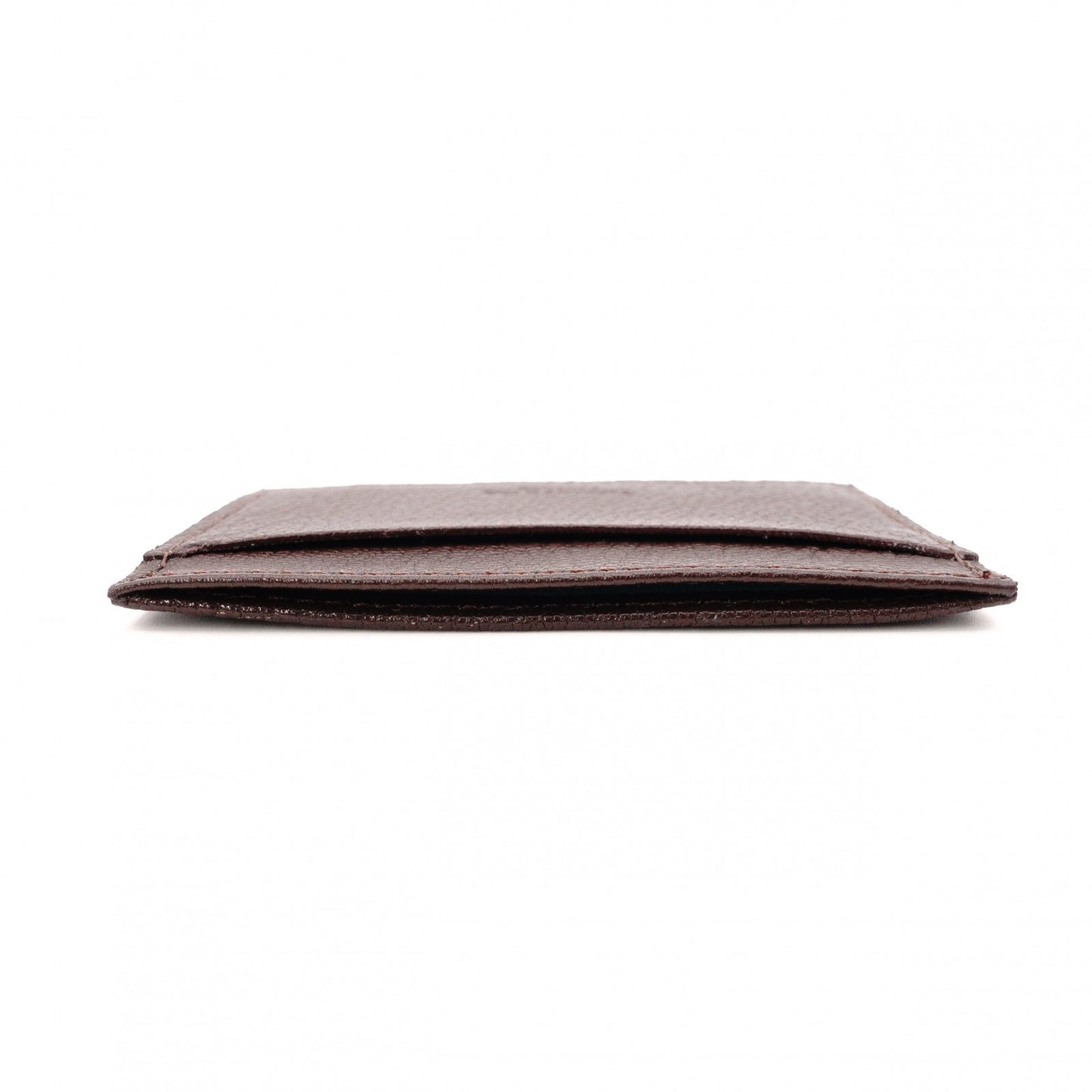 TIFFANY&Co. Card Case, Business Card Holder, Leather, Brown, Tiffany Blue, Women's