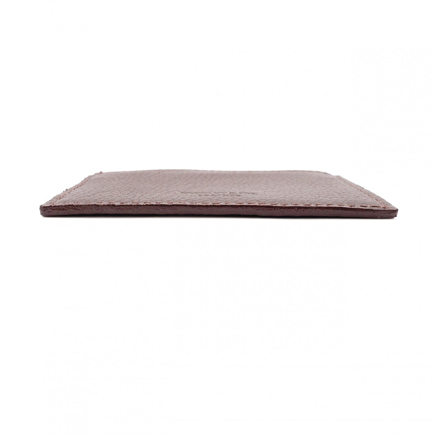 TIFFANY&Co. Card Case, Business Card Holder, Leather, Brown, Tiffany Blue, Women's