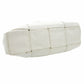 Bottega Veneta Intrecciato Tote Bag Canvas Off-White × Black Shoulder Pouch Included 7-12-042