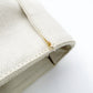 Bottega Veneta Intrecciato Tote Bag Canvas Off-White × Black Shoulder Pouch Included 7-12-042