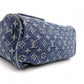 LOUIS VUITTON Denim Neo Speedy Handbag, Denim, Leather, Denim Monogram