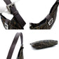 FENDI Mamma Bucket Zucca Nylon Leather One-Shoulder Bag Brown 7-12-387