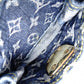 LOUIS VUITTON Denim Neo Speedy Handbag, Denim, Leather, Denim Monogram