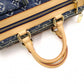 LOUIS VUITTON Denim Neo Speedy Handbag, Denim, Leather, Denim Monogram