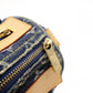LOUIS VUITTON Denim Neo Speedy Handbag, Denim, Leather, Denim Monogram