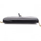 Christian Dior Saddle Shoulder Bag, Patent Leather, Black