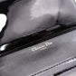 Christian Dior Saddle Shoulder Bag, Patent Leather, Black
