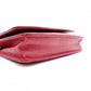 CHANEL Shoulder Bag, Leather, Red, Crossbody, Caviar Leather, Silver Hardware