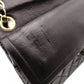 CHANEL Matelassé 25 Classic Lambskin Shoulder Bag, Leather, Black, Gold Hardware