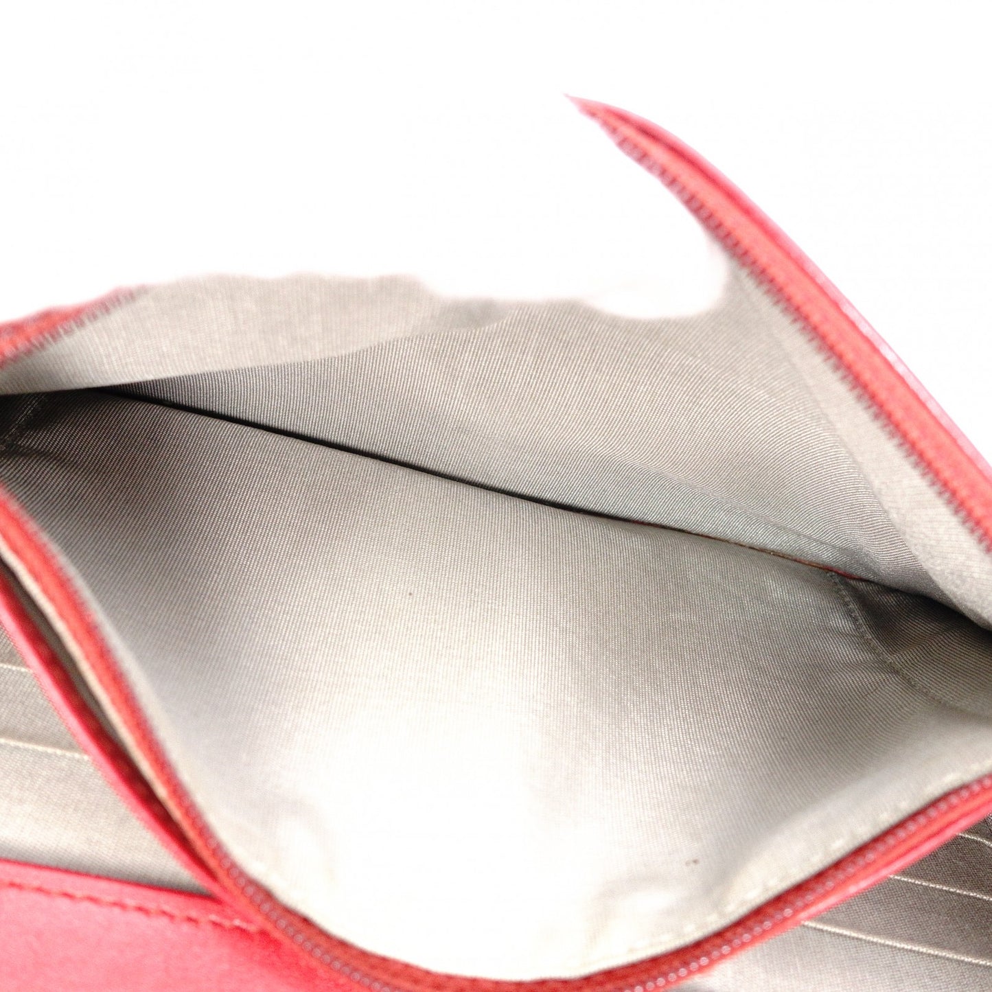 CHANEL Shoulder Bag, Leather, Red, Crossbody, Caviar Leather, Silver Hardware
