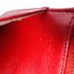 CHANEL Shoulder Bag, Leather, Red, Crossbody, Caviar Leather, Silver Hardware