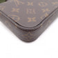 LOUIS VUITTON Multipochett Felicity Monogram Canvas Shoulder Bag, Leather and PVC, Brown