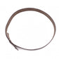 HERMES H Belt, Leather, Brown, Reversible, Size 85, Silver Hardware
