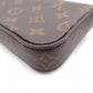 LOUIS VUITTON Multipochett Felicity Monogram Canvas Shoulder Bag, Leather and PVC, Brown