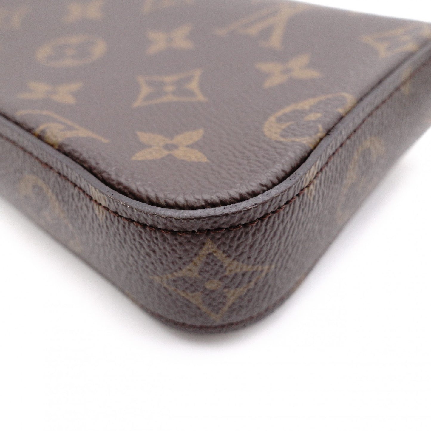 LOUIS VUITTON Multipochett Felicity Monogram Canvas Shoulder Bag, Leather and PVC, Brown