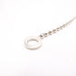 GUCCI Anchor Chain Bracelet, Metal, Silver
