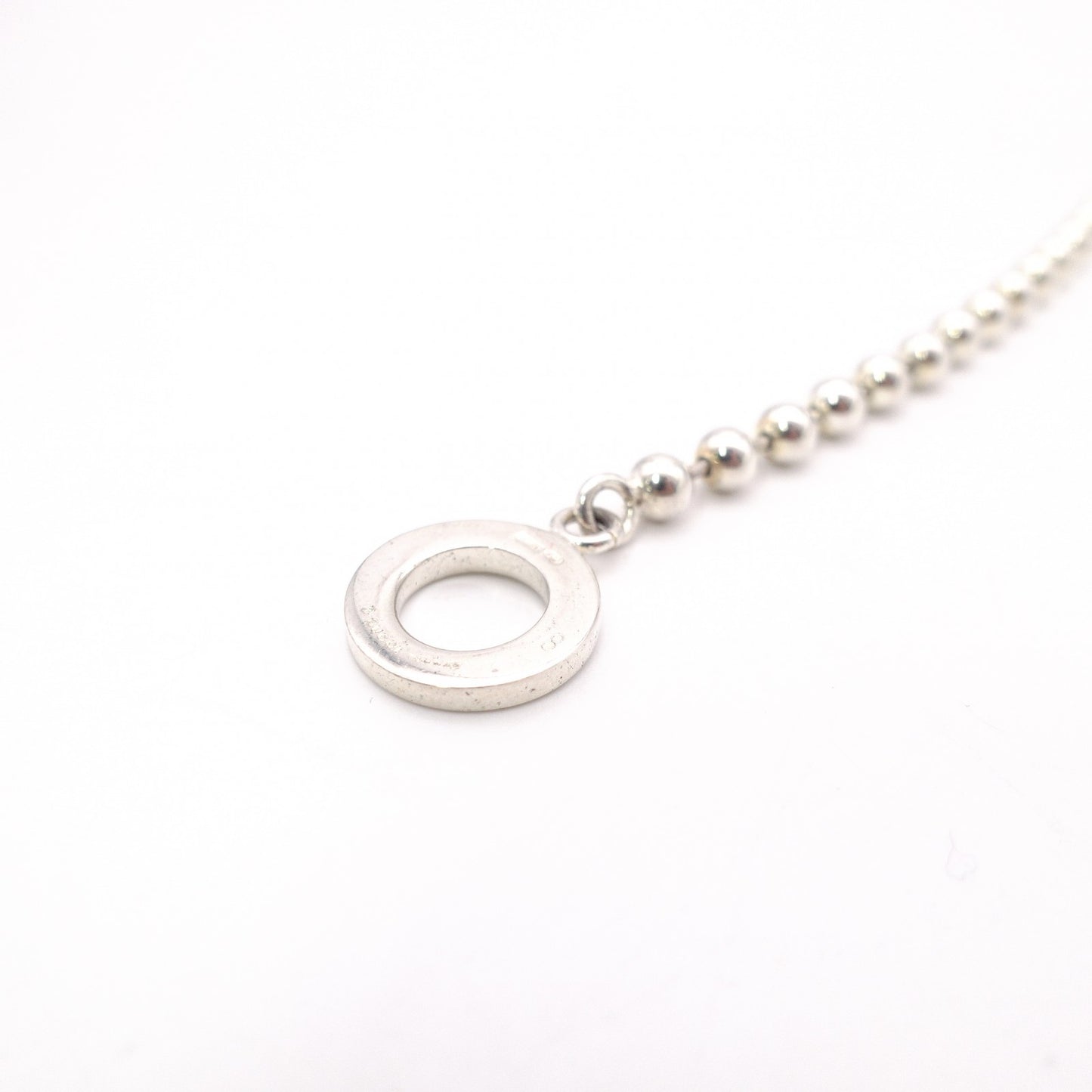 GUCCI Anchor Chain Bracelet, Metal, Silver