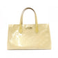 LOUIS VUITTON Wilshire PM Vernis Handbag, Patent Leather, Yellow