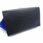 Céline Trapeze Handbag Brown × Black × Blue 2-Way Suede Leather Shoulder 7-12-372
