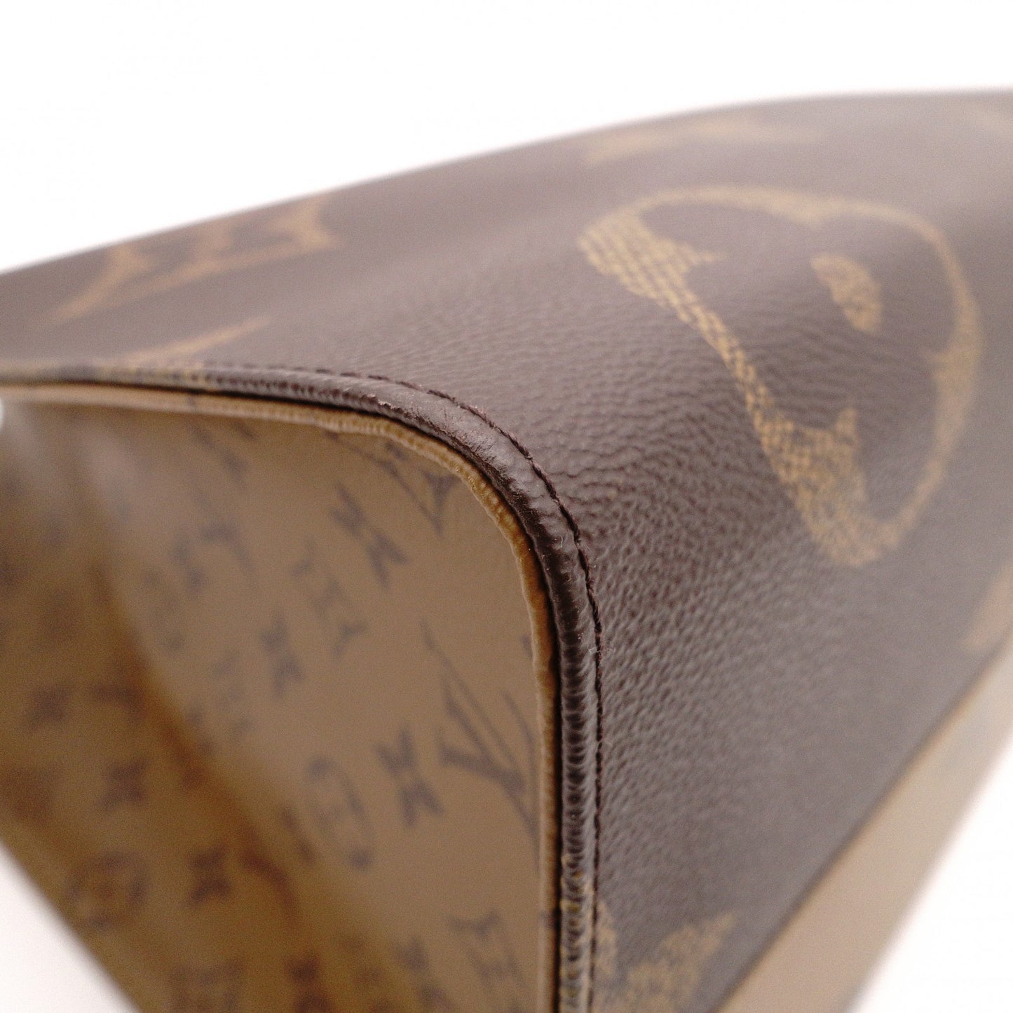LOUIS VUITTON OTG GM Monogram Reverse Canvas Tote Bag, PVC Leather, Brown, 2-Way