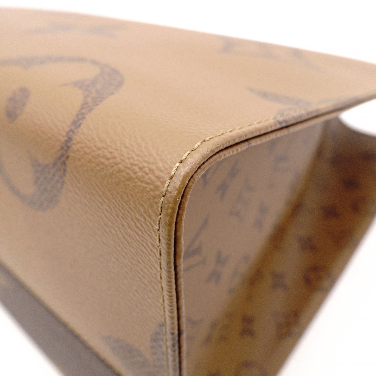 LOUIS VUITTON OTG GM Monogram Reverse Canvas Tote Bag, PVC Leather, Brown, 2-Way