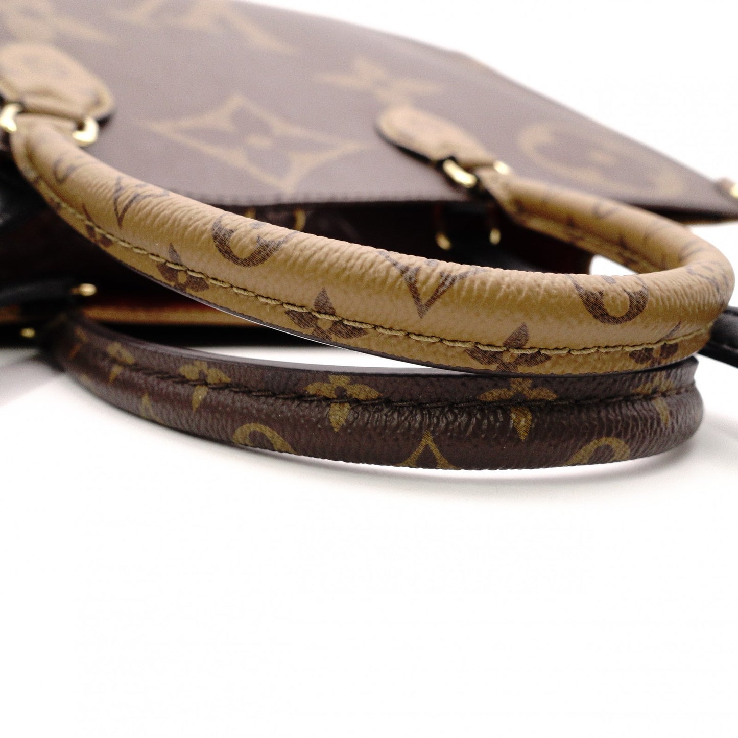 LOUIS VUITTON OTG GM Monogram Reverse Canvas Tote Bag, PVC Leather, Brown, 2-Way