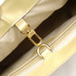 LOUIS VUITTON Wilshire PM Vernis Handbag, Patent Leather, Yellow