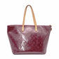 LOUIS VUITTON Bellevue GM Vernis Handbag, Patent Leather, Purple