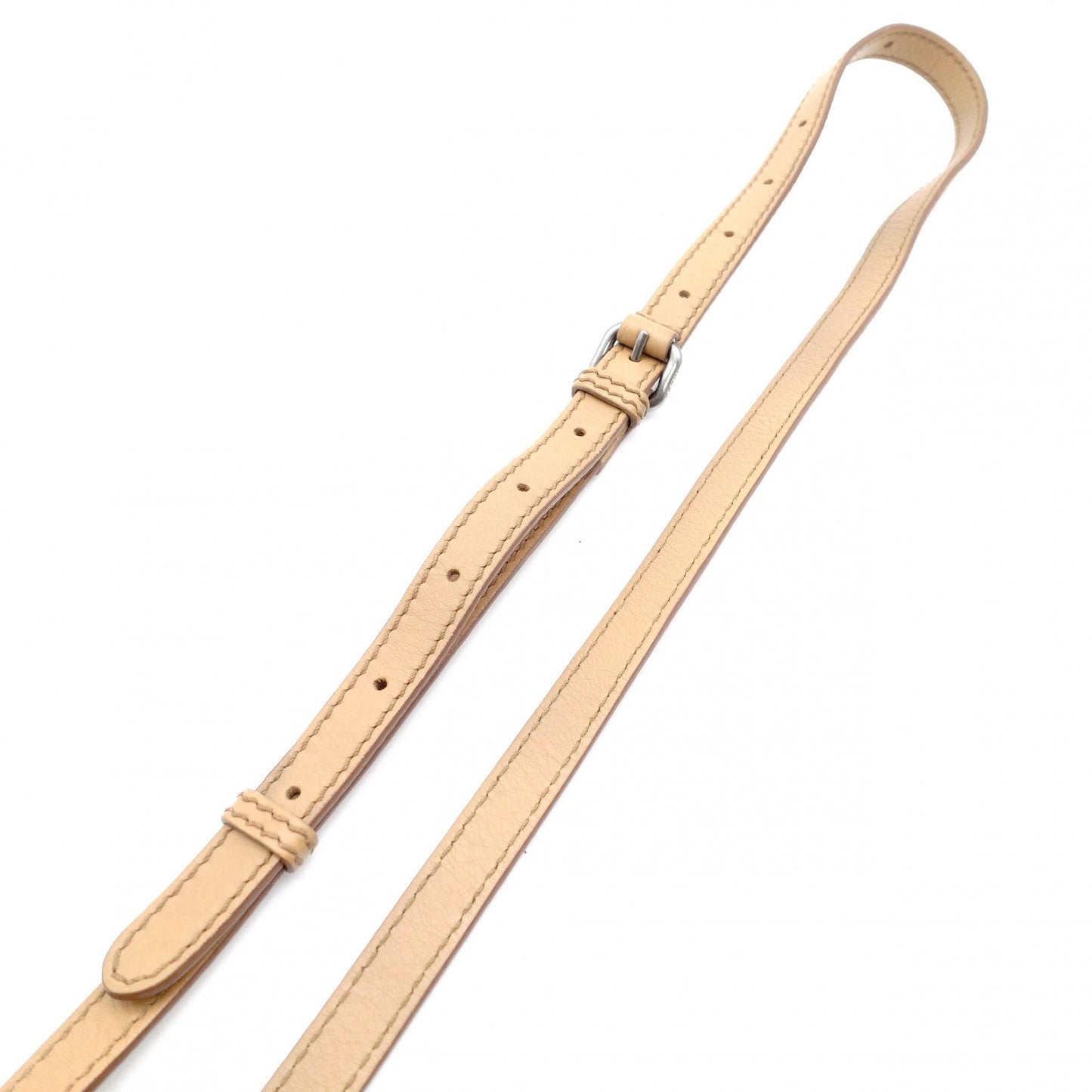 FENDI Peekaboo Handbag leather beige USED Women