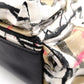 BURBERRY Graffiti Check Backpack, Cotton, Beige Check