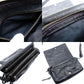 Balenciaga Classic Toolkit Leather Shoulder Bag Black with Mirror 7-11-609