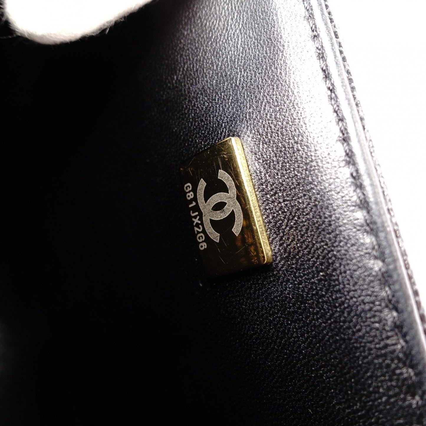 CHANEL Caviar Skin Boy Chanel Shoulder Bag, Leather, Black, Gold Hardware