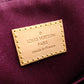 LOUIS VUITTON Bellevue GM Vernis Handbag, Patent Leather, Purple
