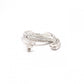 CHANEL シャネル ブローチ メタル/ラインストーン シルバー【中古】 レディース