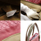 Bottega Veneta Marchesa Intrecciato Handbag Pink Leather Tote Bag 7-12-205