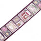 LOUIS VUITTON Twilly Scarf, Silk, Purple, Bag Design