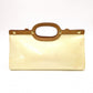 LOUIS VUITTON Roxbury Drive Vernis Handbag, Yellow Patent Leather