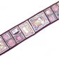 LOUIS VUITTON Twilly Scarf, Silk, Purple, Bag Design