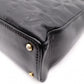 CHANEL Choco Bar Tote Bag / Shoulder Bag, Leather, Black, Single Strap, CC Logo