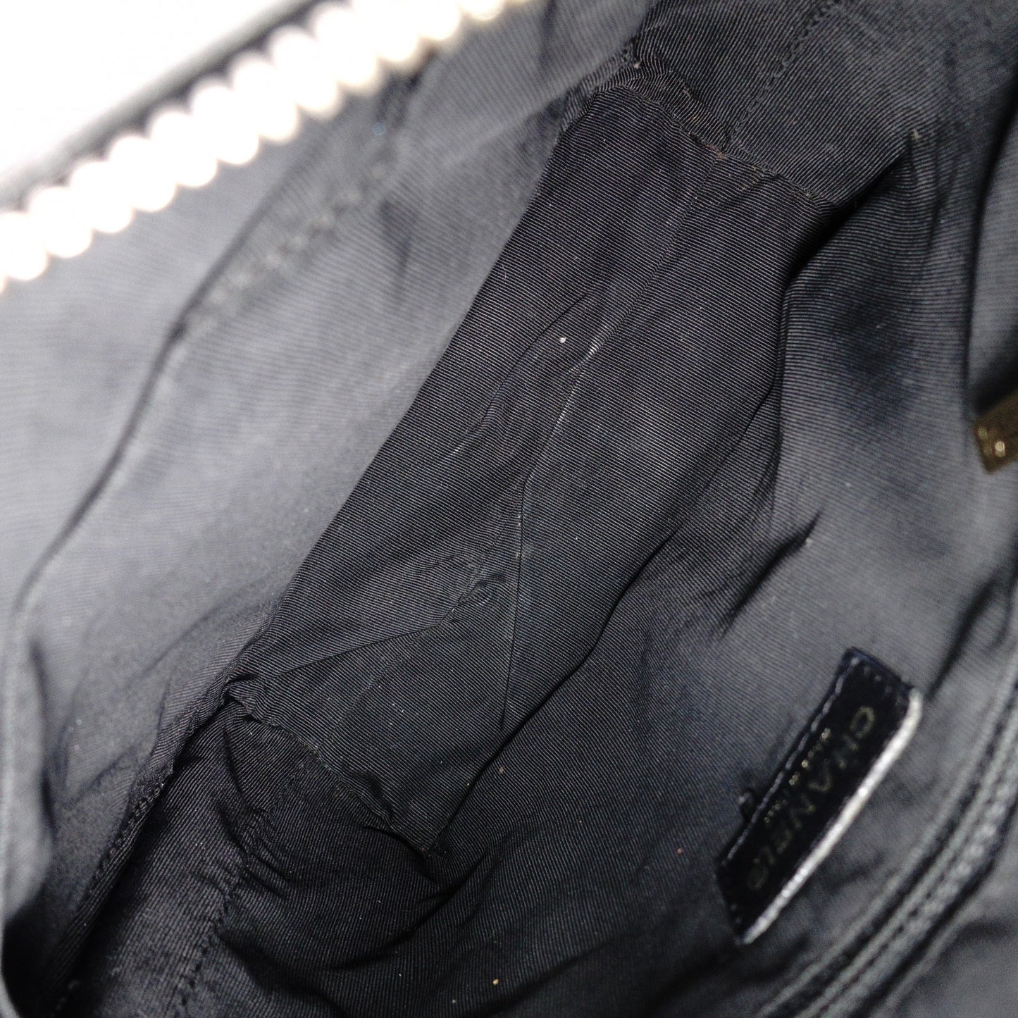CHANEL Choco Bar Tote Bag / Shoulder Bag, Leather, Black, Single Strap, CC Logo