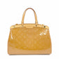 LOUIS VUITTON Blair MM Vernis Handbag, Brown Patent Leather