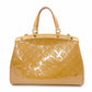 LOUIS VUITTON Blair MM Vernis Handbag, Brown Patent Leather