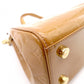 LOUIS VUITTON Blair MM Vernis Handbag, Brown Patent Leather