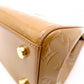 LOUIS VUITTON Blair MM Vernis Handbag, Brown Patent Leather