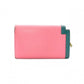 HERMES Hermès Camay Long Long Wallet Leather Pink Rose Azale Malachite Wallet Epson