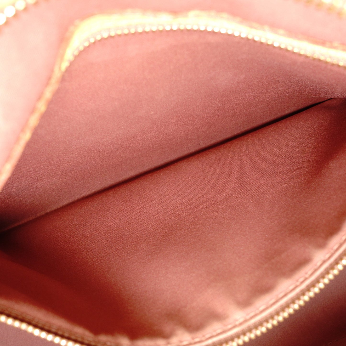 LOUIS VUITTON Blair MM Vernis Handbag, Brown Patent Leather