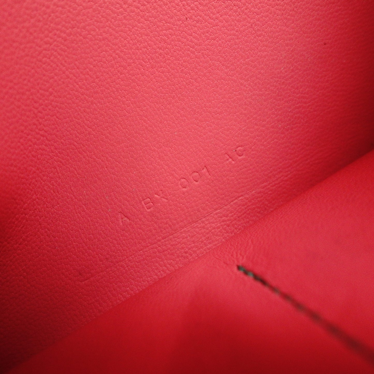 HERMES Hermès Camay Long Long Wallet Leather Pink Rose Azale Malachite Wallet Epson