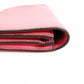 HERMES Hermès Camay Long Long Wallet Leather Pink Rose Azale Malachite Wallet Epson