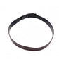 HERMES H Belt, Leather, Brown, Men's, Black, Reversible