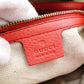 GUCCI Soho Chain Shoulder Bag Pink-Tone Leather Crossbody Gold Hardware Logo 7-8-295